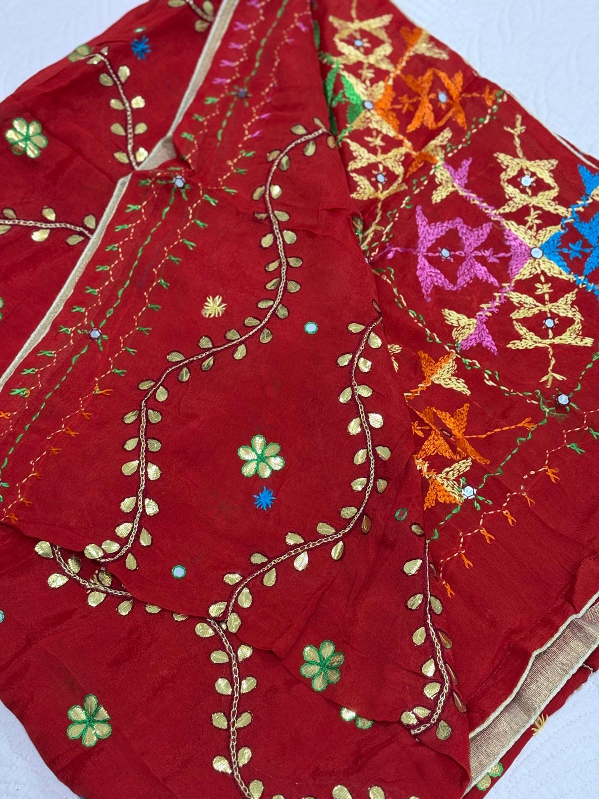 Preet Phulkari Dupatta