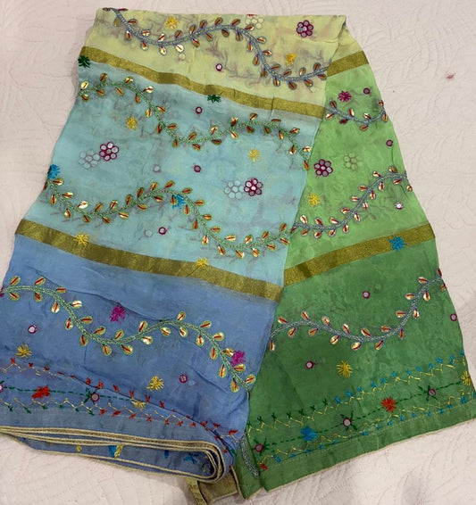 Indera Phulkari Dupatta
