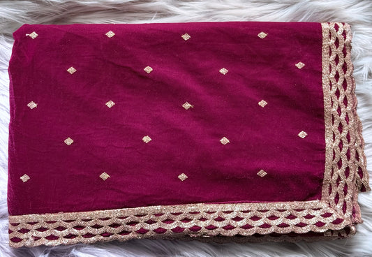 Mehreen Velvet Shawl