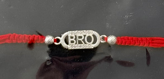 Premium Silver Bro Rakhi